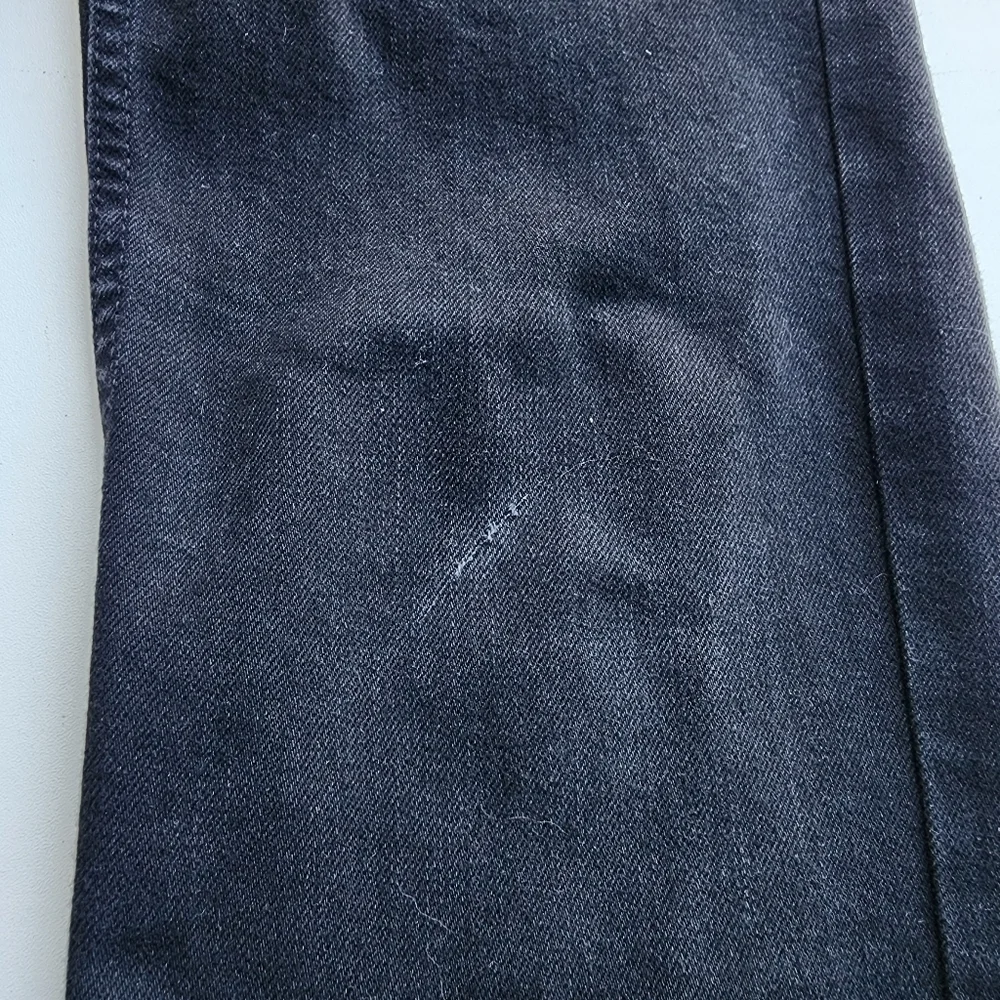 Wonder Nation Jeans Boys Black Denim Stretch Straight Fit Adjastable Waist Sz 12